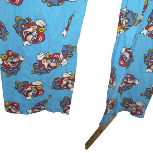 Super Mario Nintendo Boys Medium Lounge Sleep Pants - Picture 5 of 6